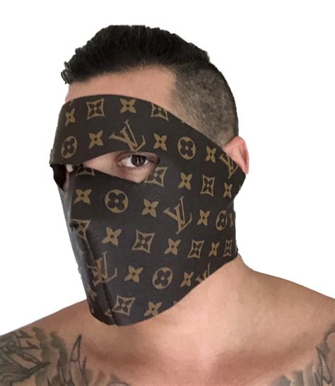 masque louis vuitton noir|snow mask louis vuitton.